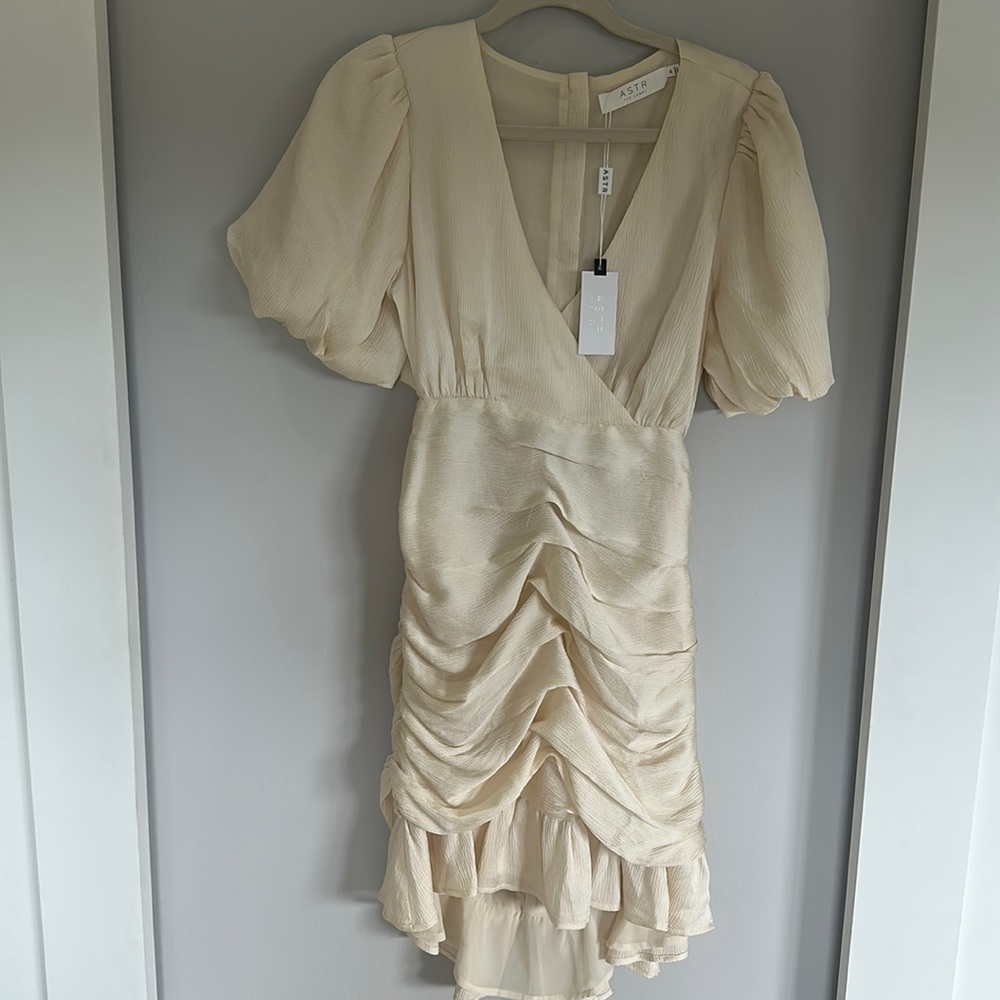 ASTR the Label Polly Bubble Mini Dress